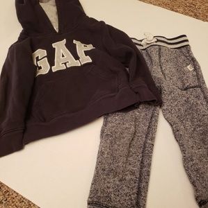 (BOGO) 2 pc Boys Gap jogging pants and Hoodie